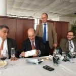 JUNTA TERRITORIAL en Almería. Comida HOMENAJE a Jose Luis Lacruz Bescós.