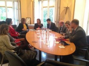 REUNION con la CONSEJERA DE MEDIO AMBIENTE Y ORDENACION DEL TERRITORIO DE LA JUNTA DE ANDALUCIA 3 de noviembre de 2014