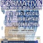 CONFERENCIA: “Inteligencia policial en blanqueo de capitales. Recuperación de activos”. Granada 28.05.2015