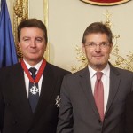 Imposición de la CRUZ DISTINGUIDA 1ª CLASE de la Orden de S. Raimundo de Peñafort a JOAQUIN DELGADO RAMOS.
